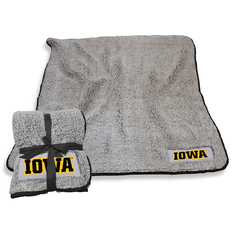 Iowa Hawkeyes Frosty Fleece blanket