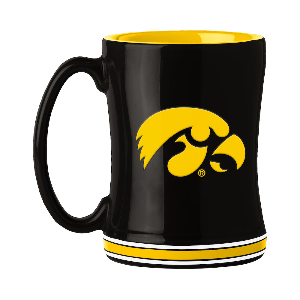 Iowa Hawkeyes relief coffee mug