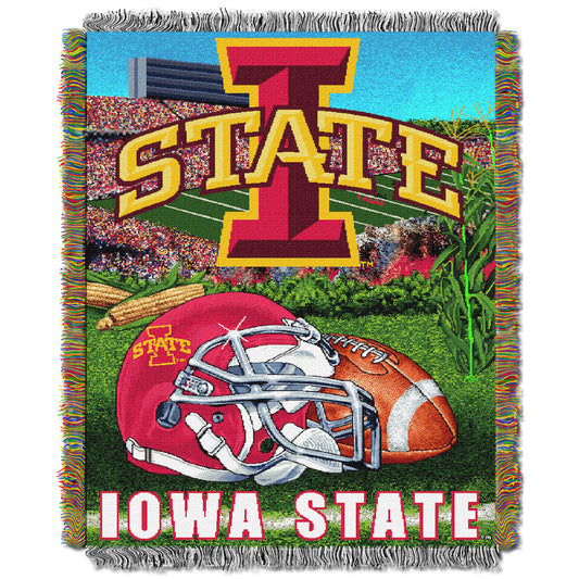 Iowa State Cyclones woven home field tapestry