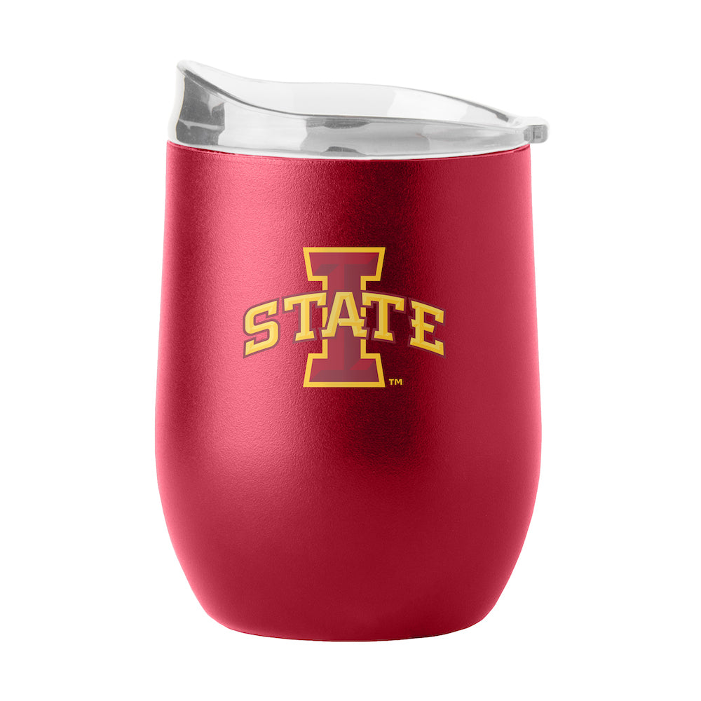 Iowa State Cyclones curved drink tumbler