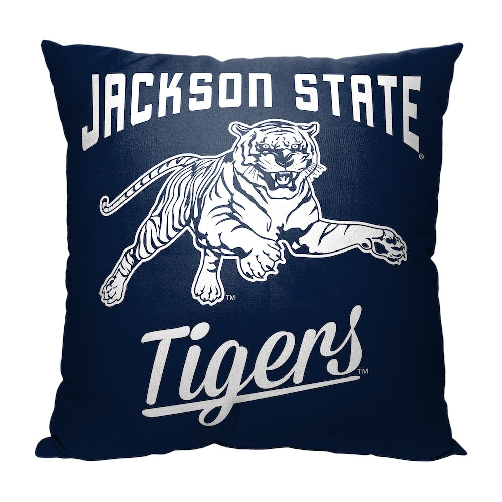 Jackson State Tigers OFFICIAL throw pillow