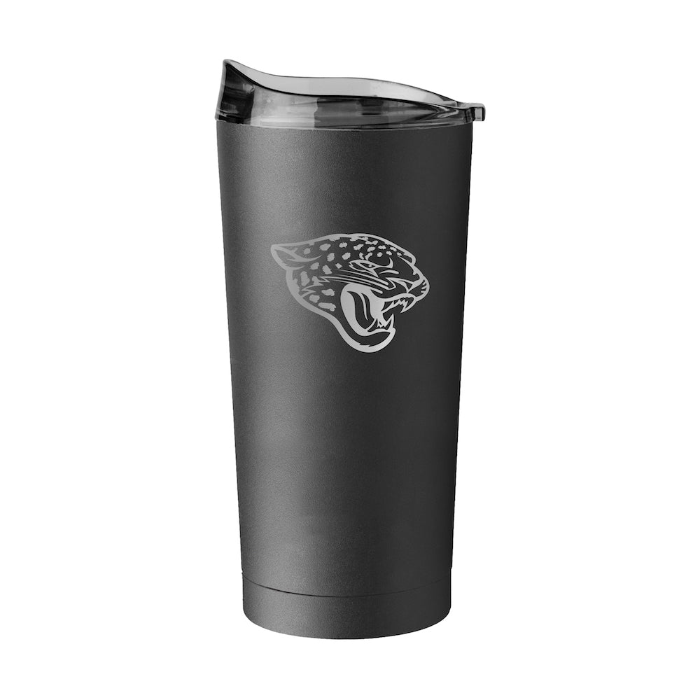 Jacksonville Jaguars 20 oz black etch travel tumbler