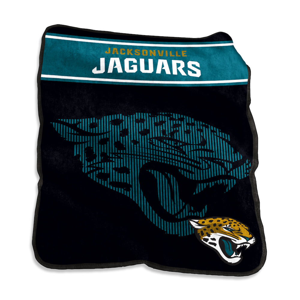 Jacksonville Jaguars Large Raschel blanket