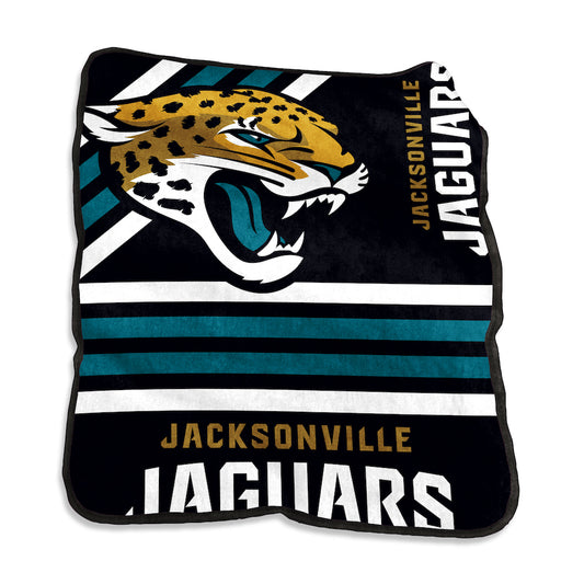 Jacksonville Jaguars Raschel throw blanket