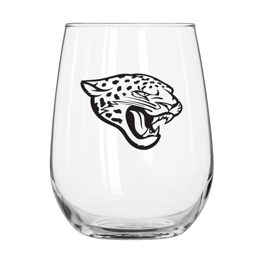 Jacksonville Jaguars Stemless Wine Glass