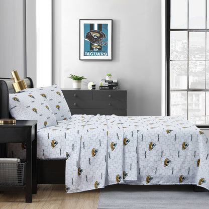 Jacksonville Jaguars queen full sheet set