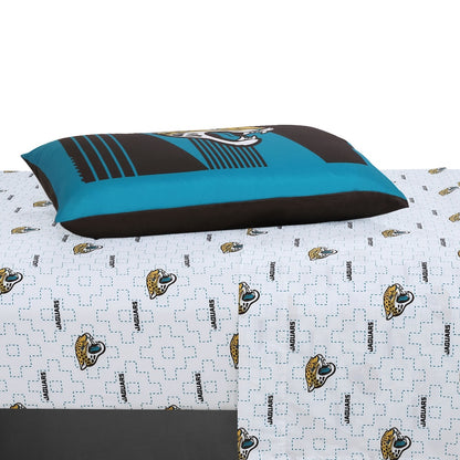 Jacksonville Jaguars twin bedding set sheets