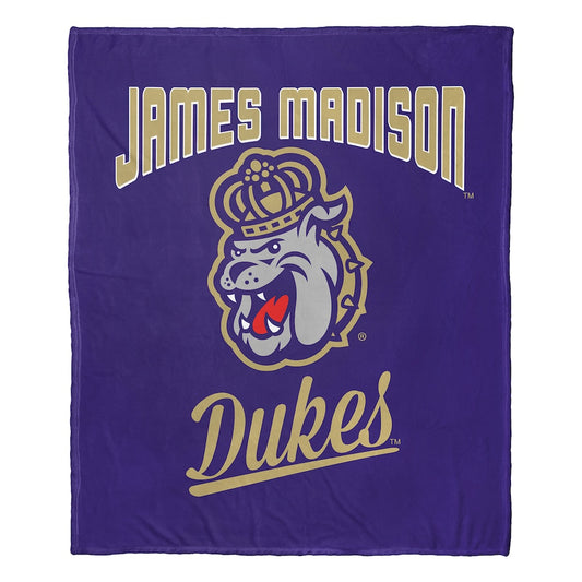 James Madison Dukes official silk touch throw blanket