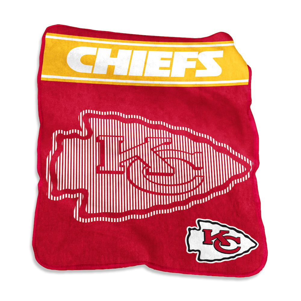 Kansas City Chiefs Large Raschel blanket