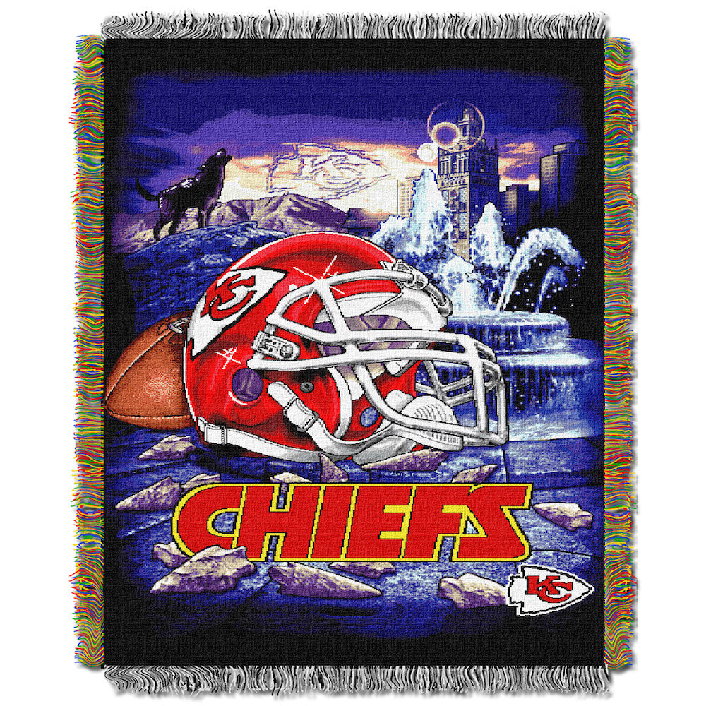 Kansas City Chiefs woven home field tapestry