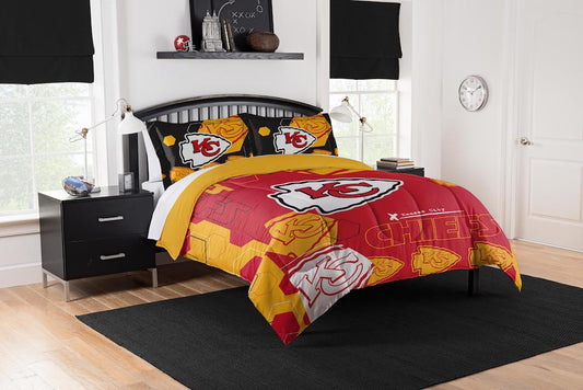 Kansas City Chiefs king size comforter set