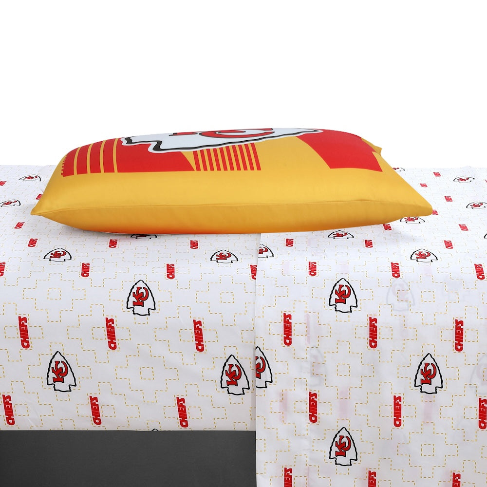 Kansas City Chiefs twin bedding set sheets