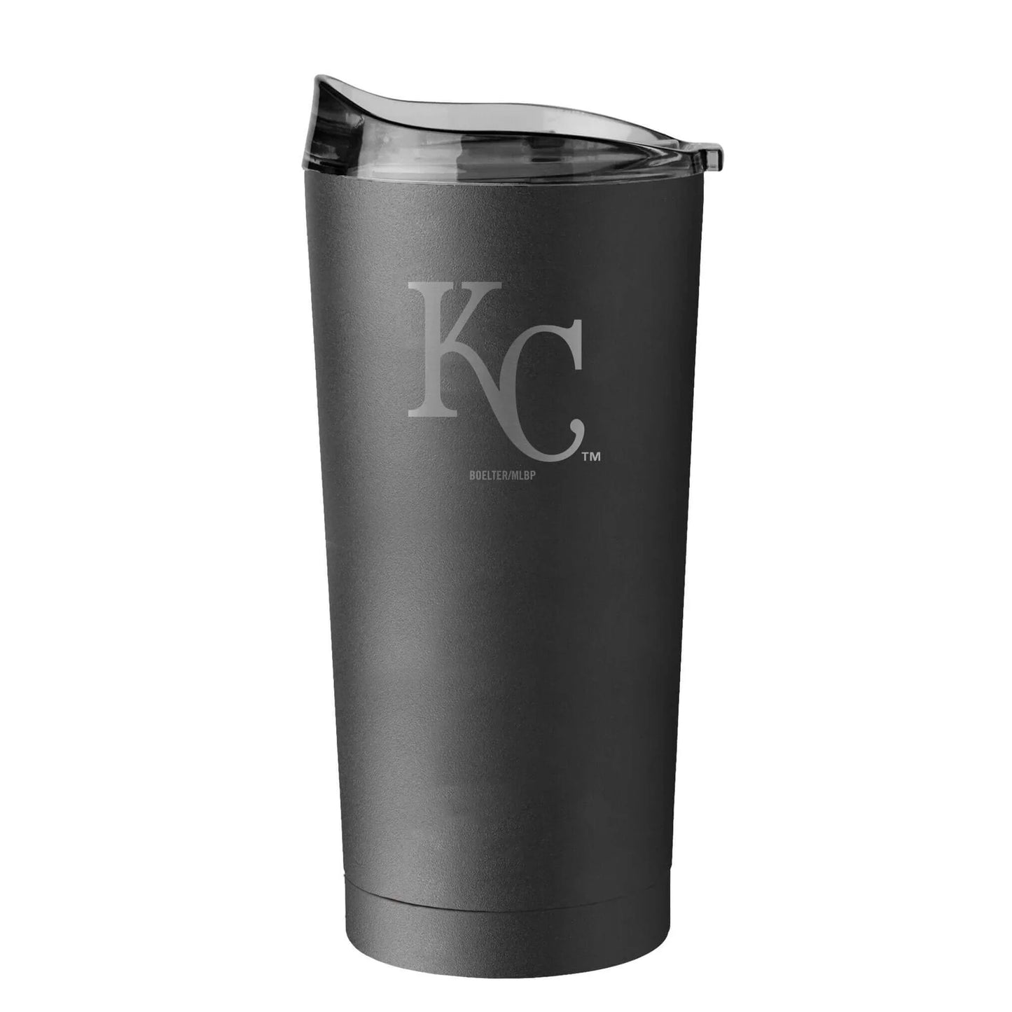 Kansas City Royals 20 oz black etch travel tumbler