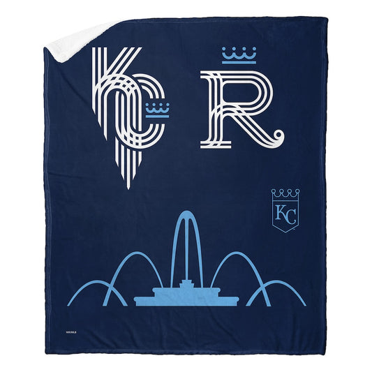 Kansas City Royals CITY CONNECT Sherpa Blanket