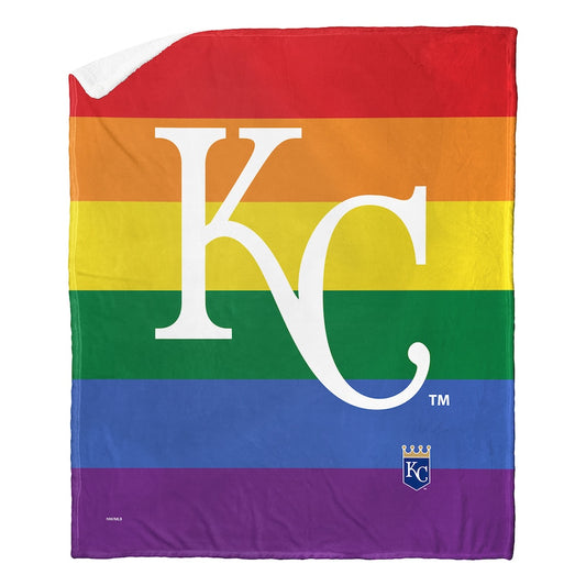 Kansas City Royals PRIDE Sherpa Blanket
