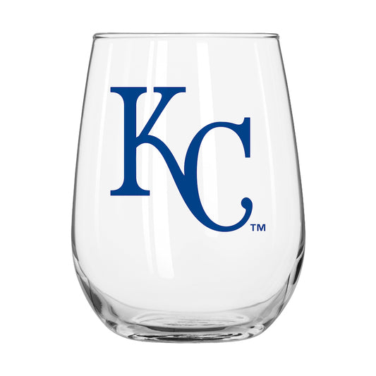 Kansas City Royals Stemless Wine Glass