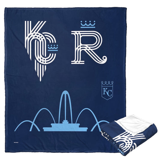 Kansas City Royals CITY CONNECT silk touch throw blanket
