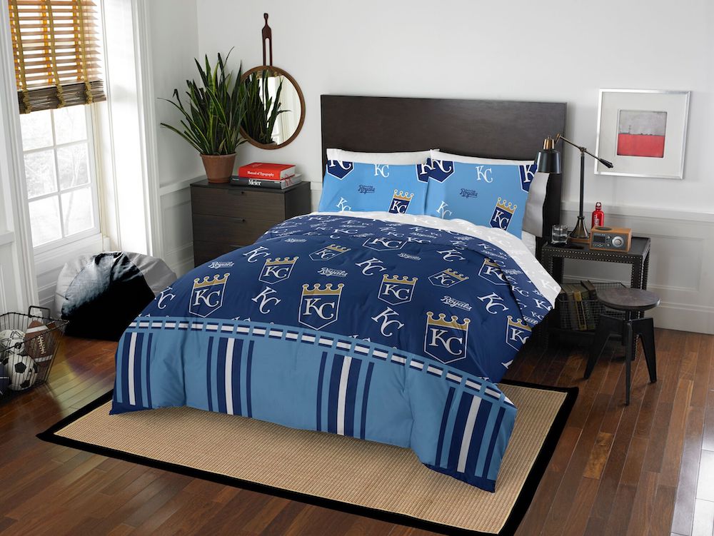 Kansas City Royals full size bed in a bag