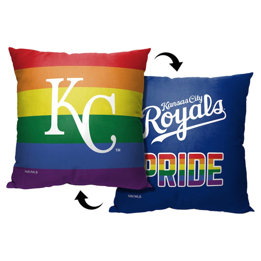 Kansas City Royals PRIDE throw pillow