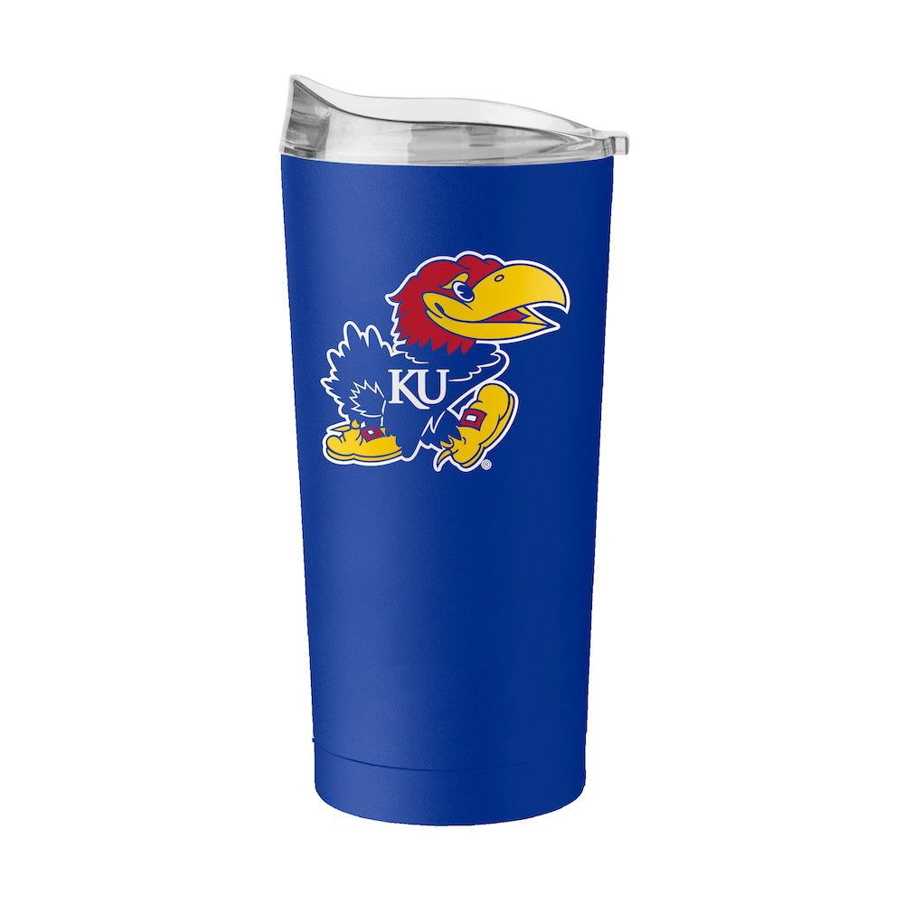 Kansas Jayhawks 20 oz travel tumbler