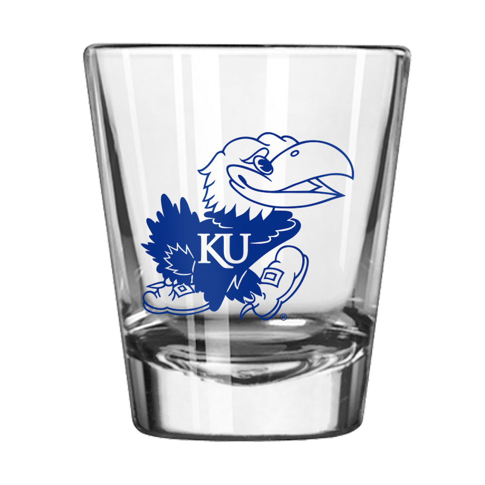 Kansas Jayhawks shot glass