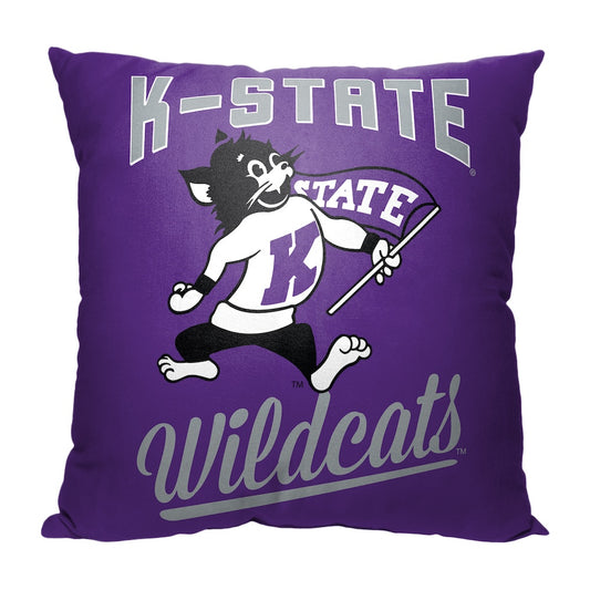 Kansas State Wildcats OFFICIAL throw pillow