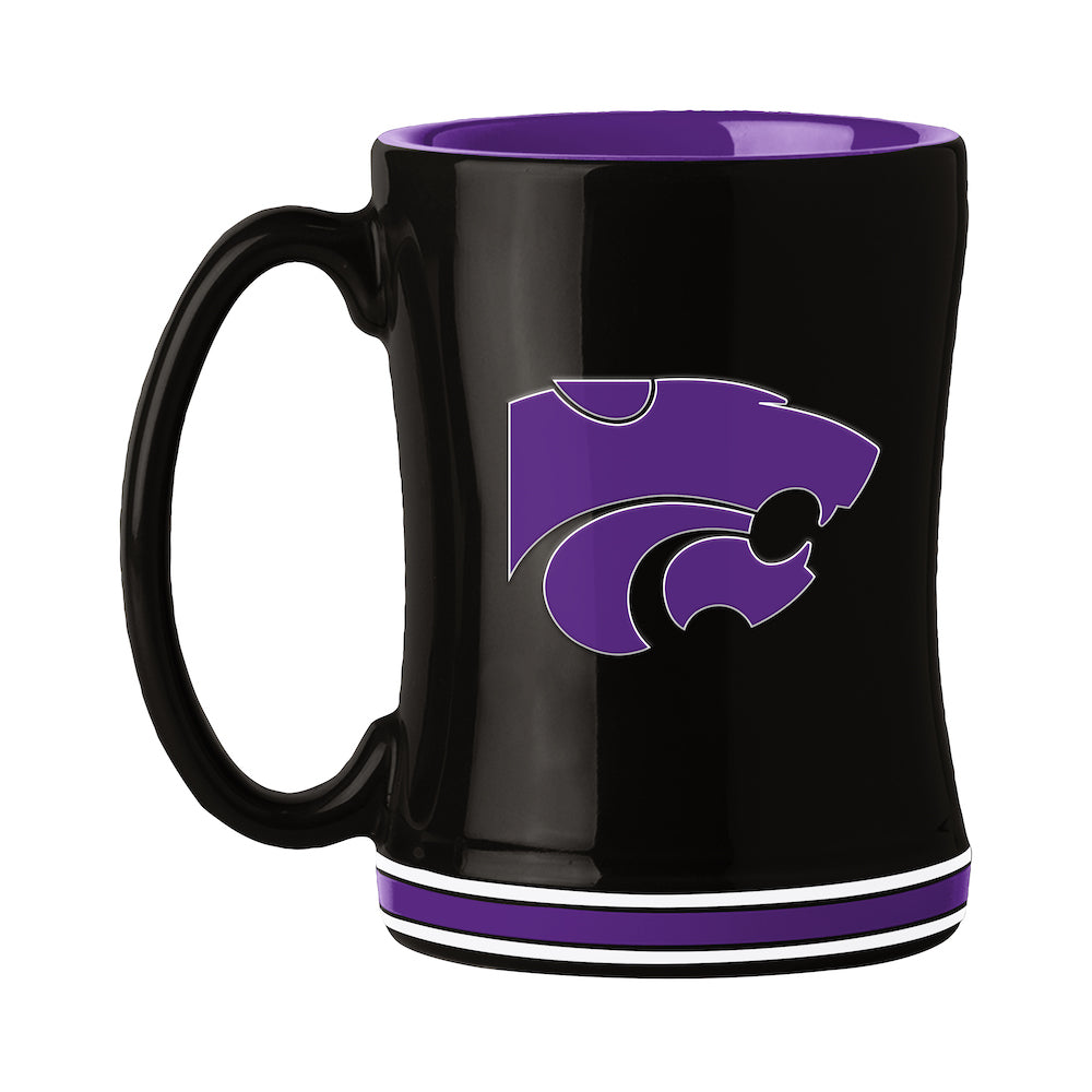 Kansas State Wildcats relief coffee mug