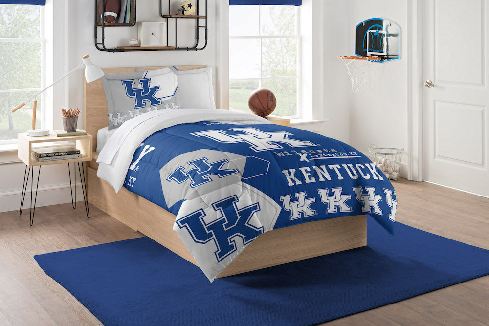 Kentucky Wildcats twin size comforter set