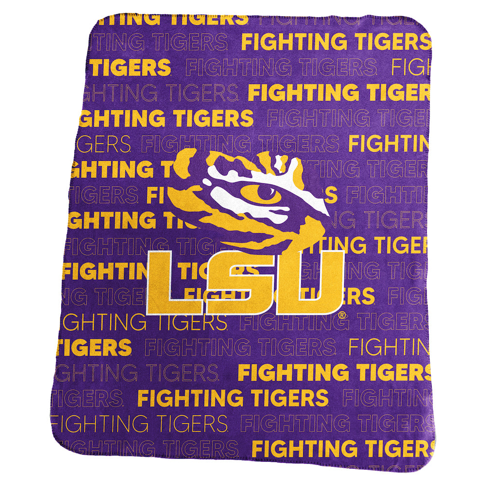 LSU Tigers Classic Fleece Blanket