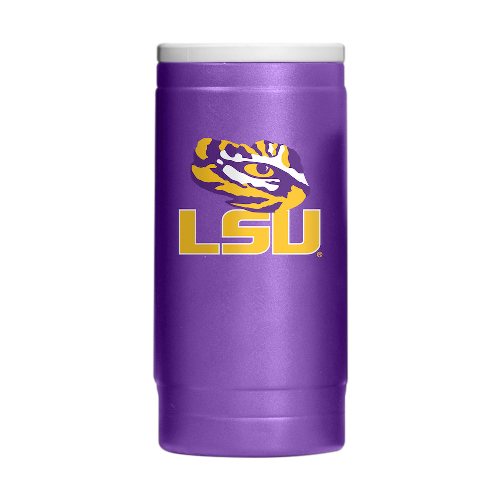 LSU Tigers slim can cooler