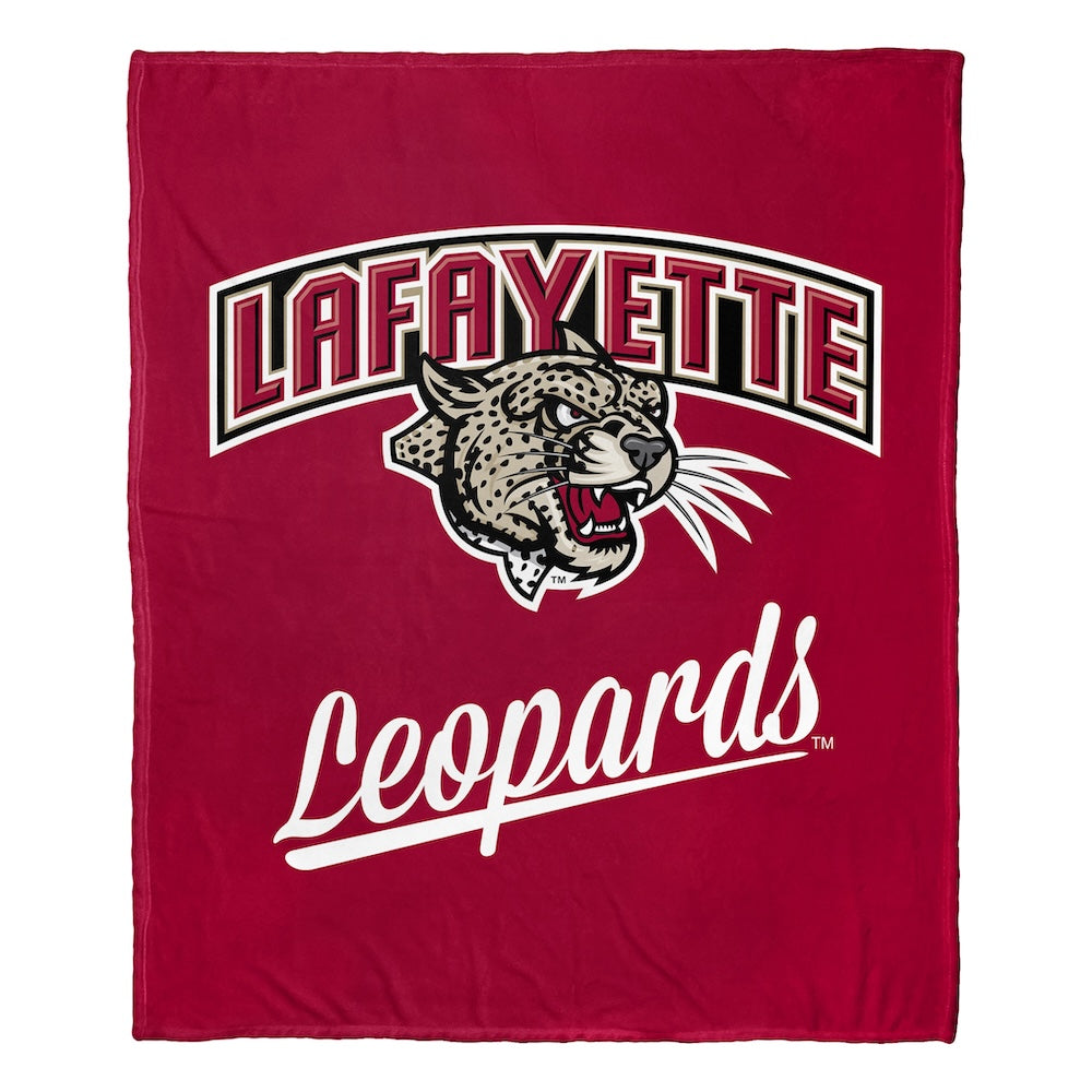 Lafayette Leopards official silk touch throw blanket