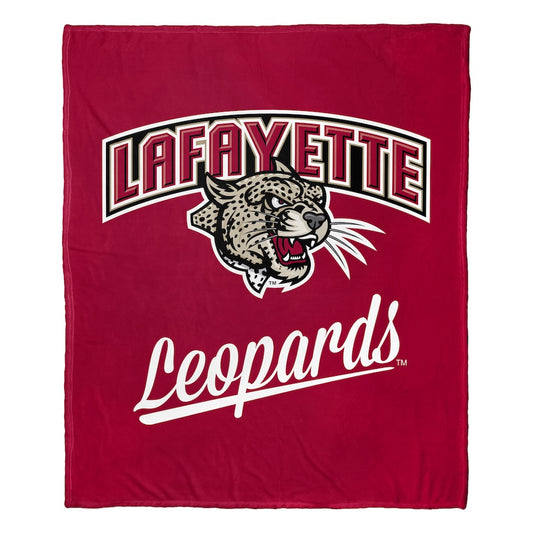 Lafayette Leopards official silk touch throw blanket