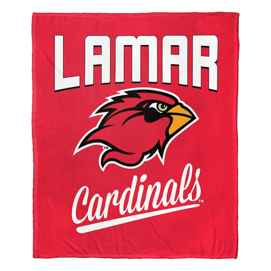 Lamar Cardinals official silk touch throw blanket