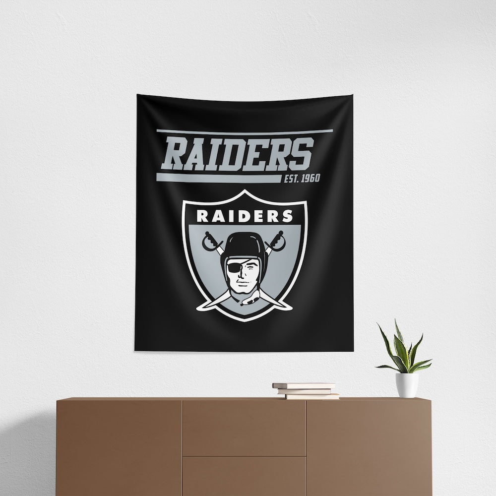 Las Vegas Raiders Premium Throwback Wall Hanging