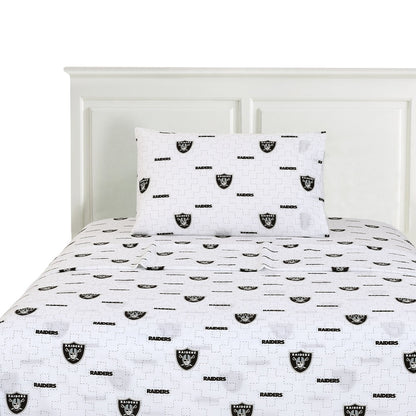 Las Vegas Raiders Twin Sheets