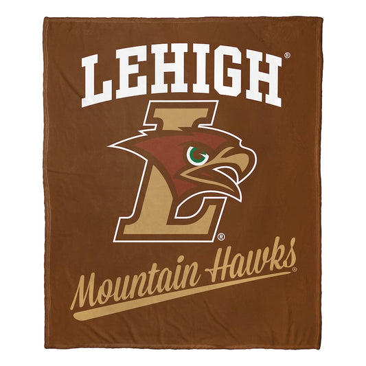 Lehigh Mountain Hawks official silk touch throw blanket