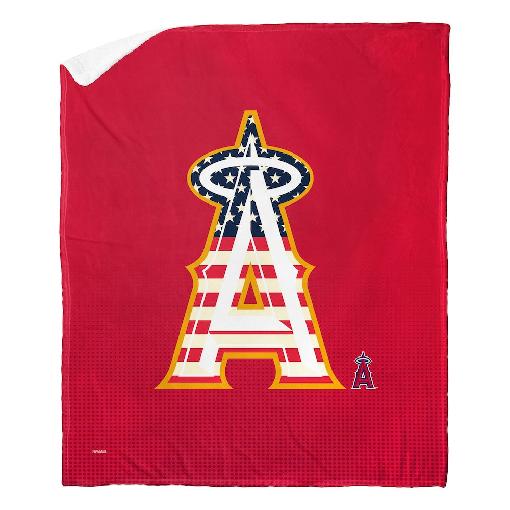 Los Angeles Angels CELEBRATE Sherpa Blanket