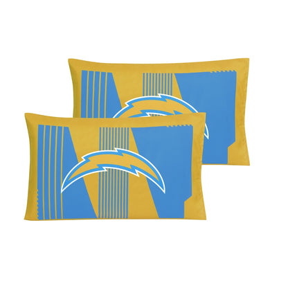 Los Angeles Chargers pillow shams