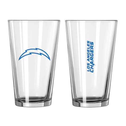 Los Angeles Chargers pint glass