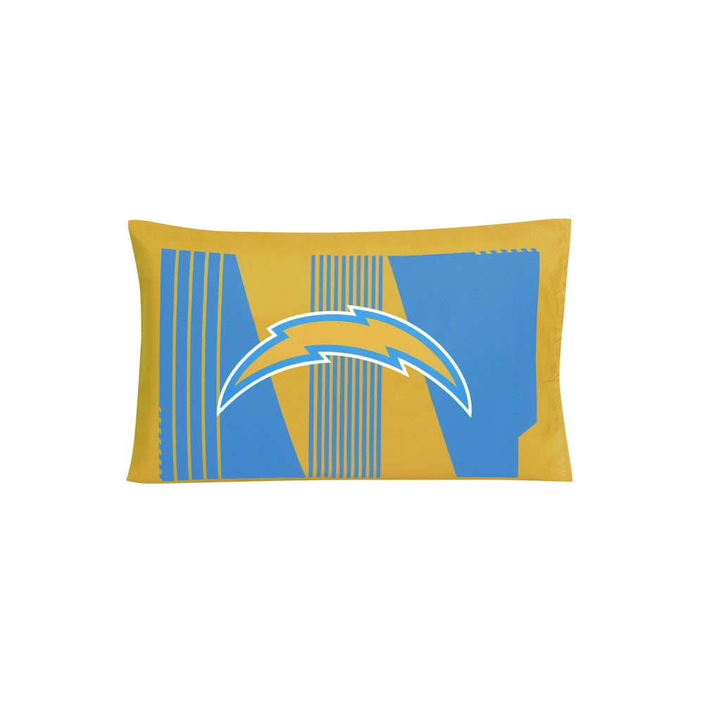Los Angeles Chargers pillow sham