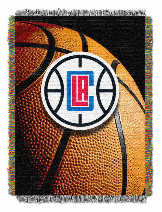 Los Angeles Clippers woven photo tapestry