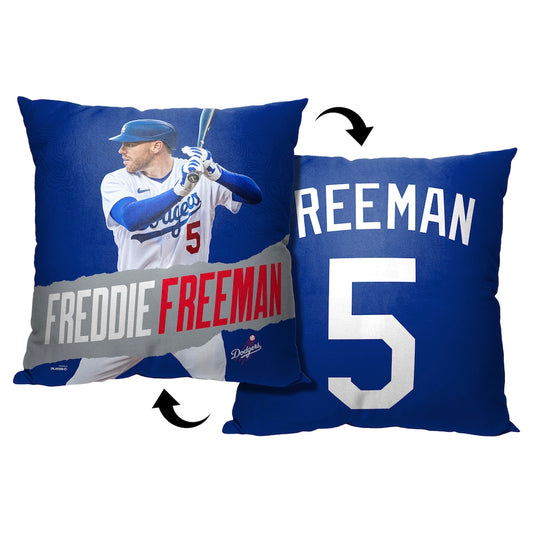 Los Angeles Dodgers Freddie Freeman throw pillow