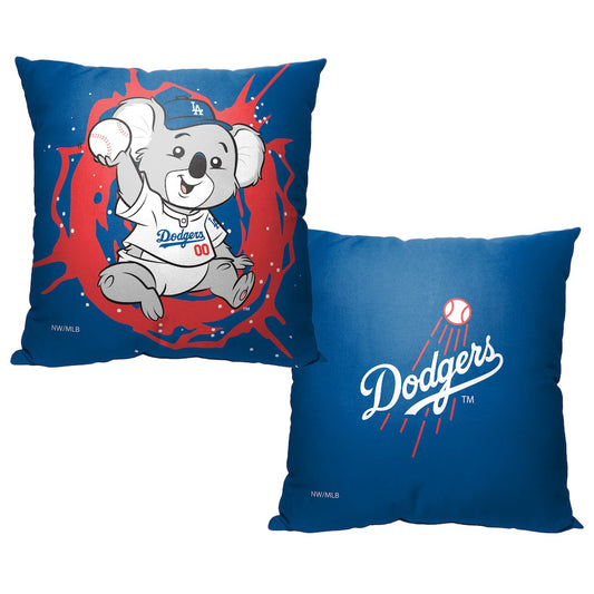 Los Angeles Dodgers MASCOT throw pillow