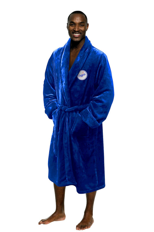 Los Angeles Dodgers silk touch bathrobe