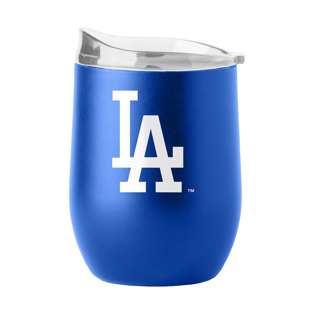 Los Angeles Dodgers curved drink tumbler