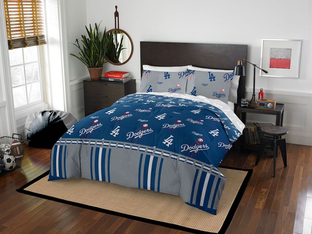 Los Angeles Dodgers queen size bed in a bag