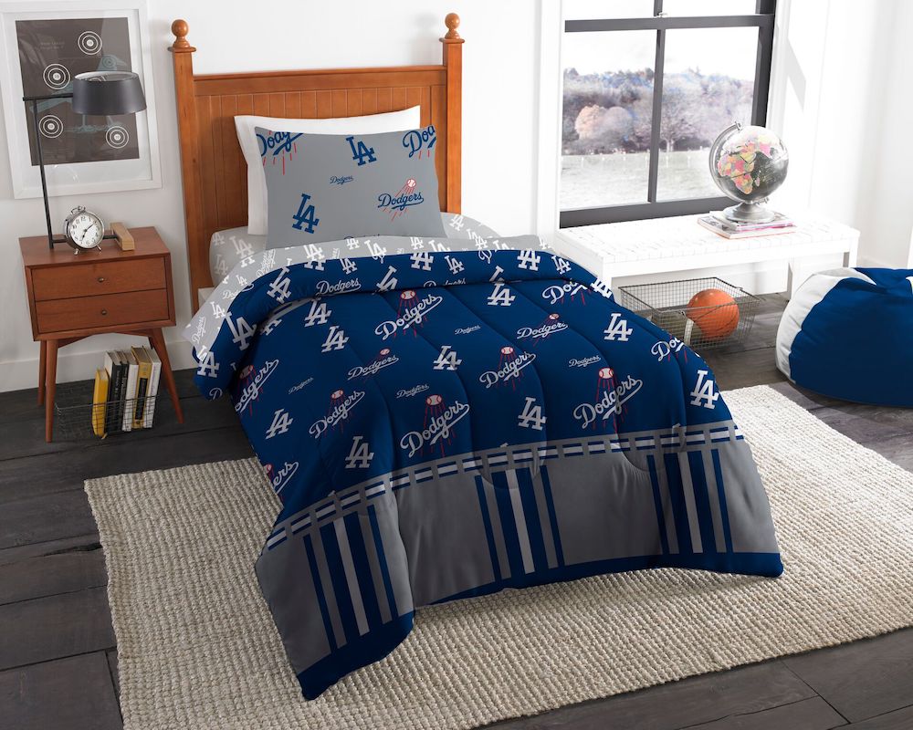 Los Angeles Dodgers twin size bed in a bag