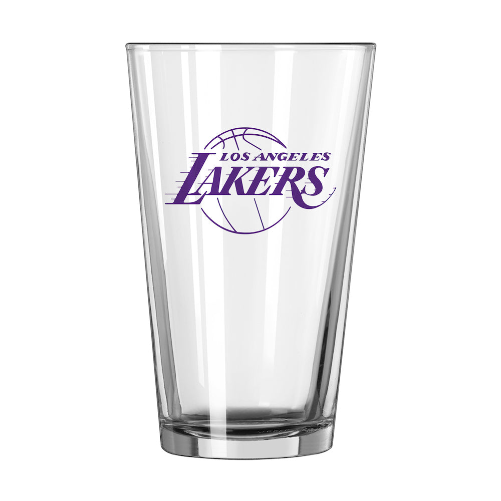 Los Angeles Lakers pint glass