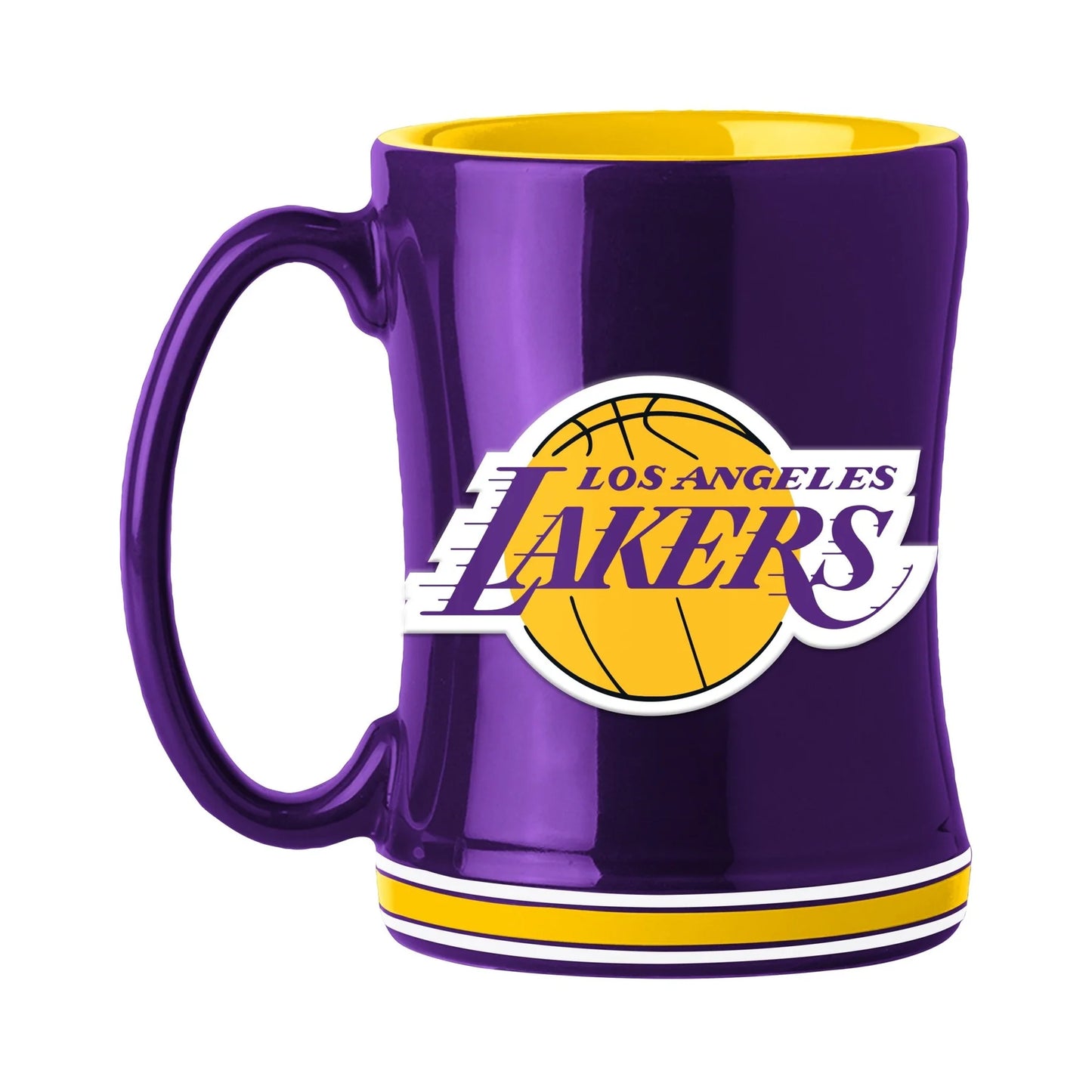 Los Angeles Lakers relief coffee mug