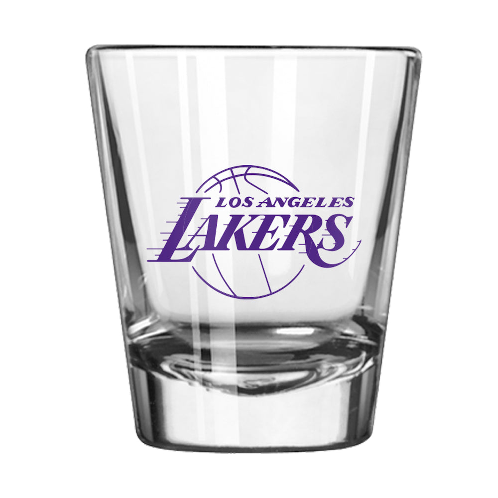 Los Angeles Lakers shot glass